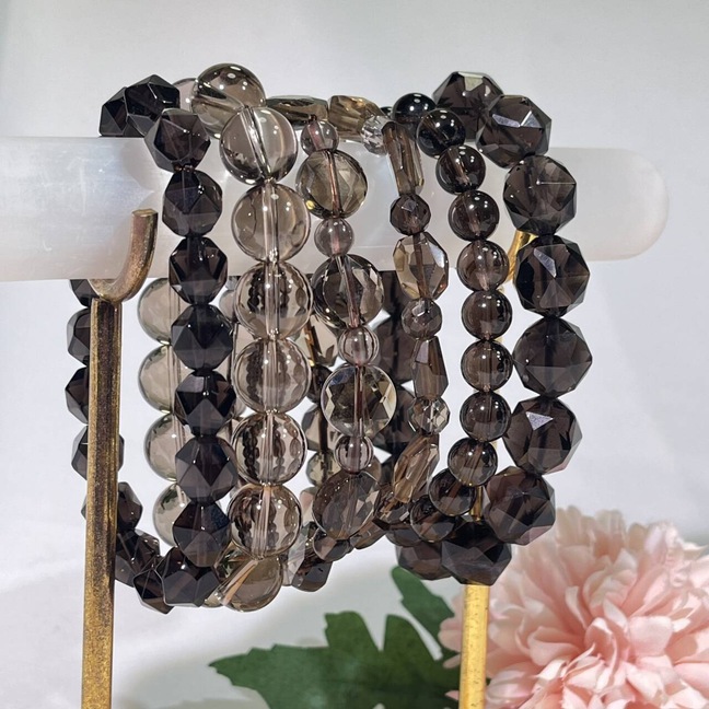 Differnet Style Smoky Quartz Bracelet