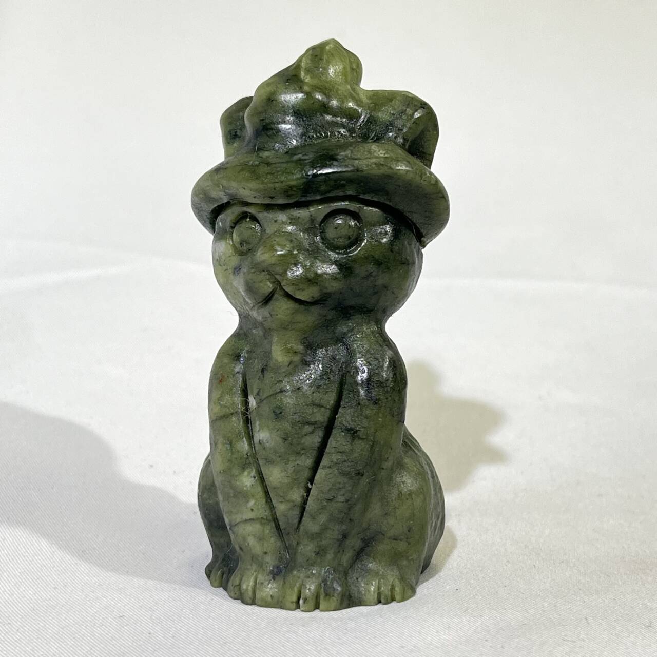 Jade Cat Carving