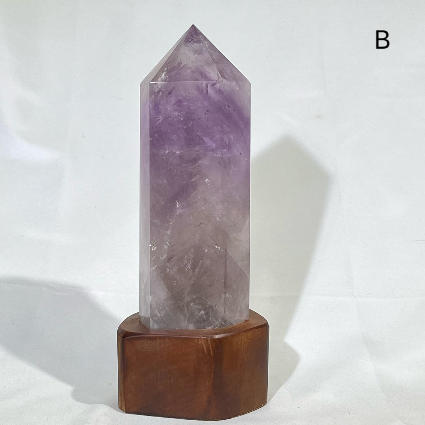 7-10' Amethyst Tower with Stand,Amethyst Point
