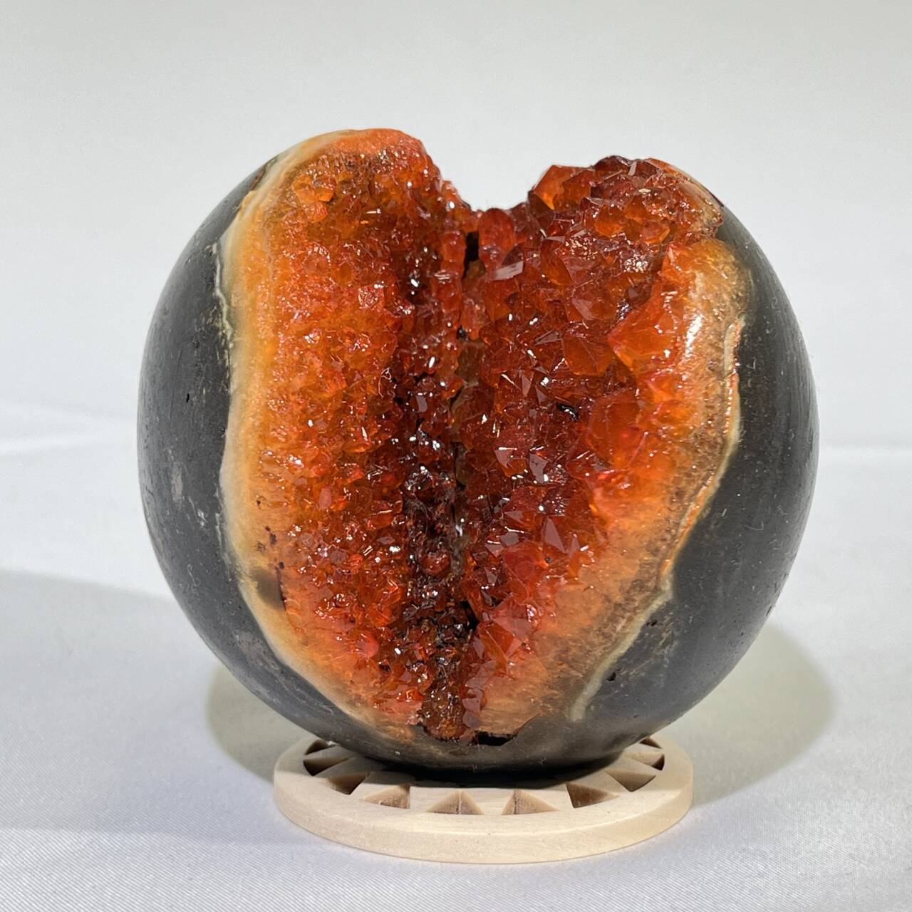 Colored Yellow Druzy Quartz Sphere Wholesale Sphere