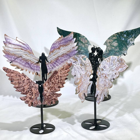 4 Types Butterfly Wing &Devil and Angel &Bat Wing&Angel Wing with Stand