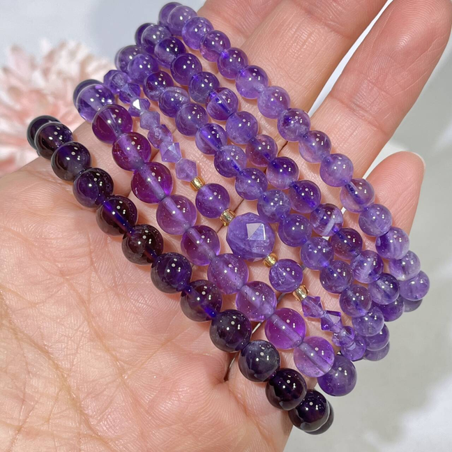 Amethyst Bracelet,Necklace,Bead