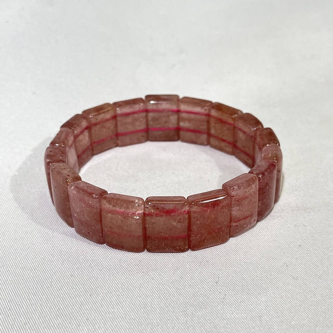 Pink Strawberry Bracelet