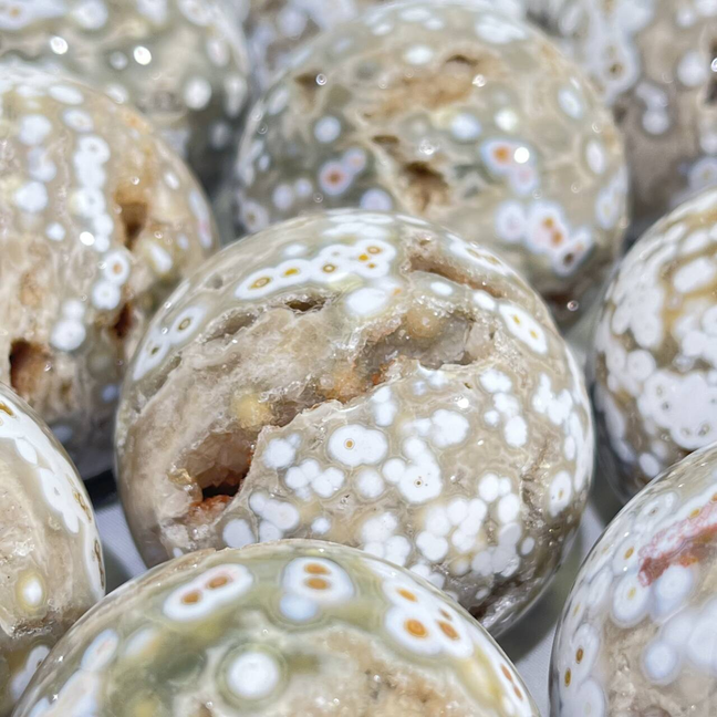 2-2.16' Old Mine Ocean Jasper Sphere