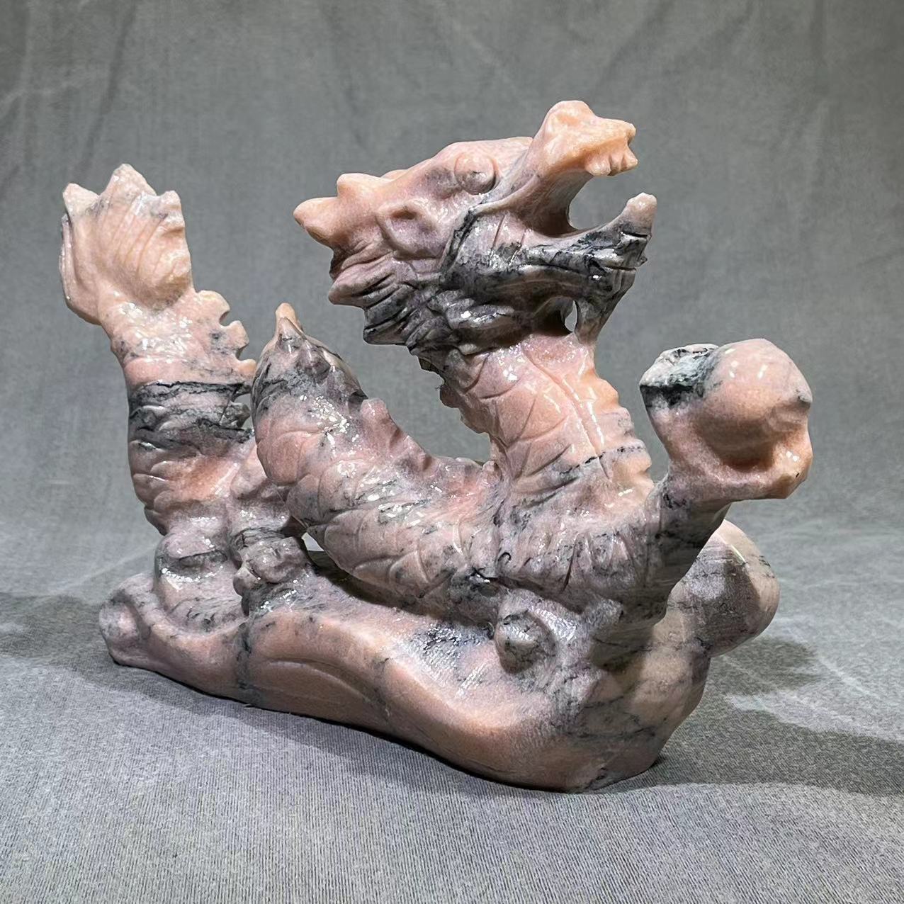 Sunstone Dragon Carving
