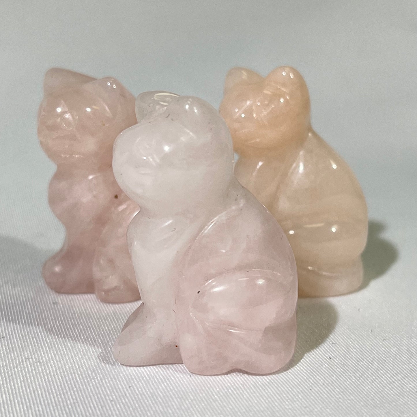 9 Types 1.5' Cat Carving Crystal Wholesale