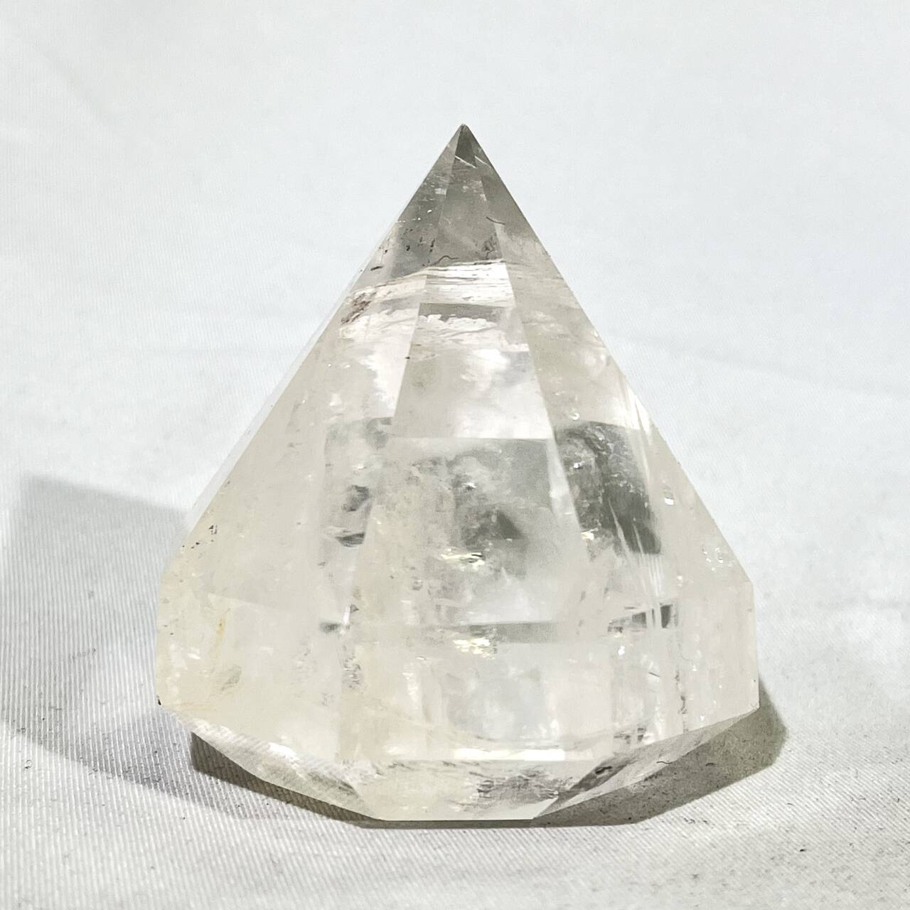 Clear Quartz Diamond Carving