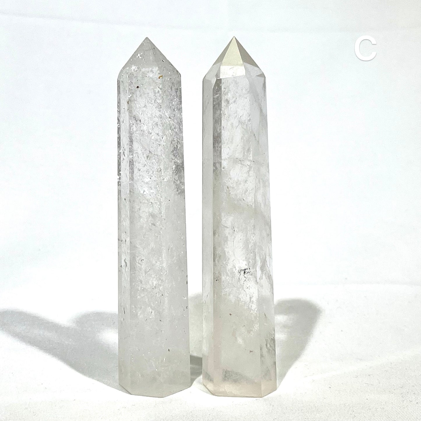 Clear Quartz Tower Wholesale Point