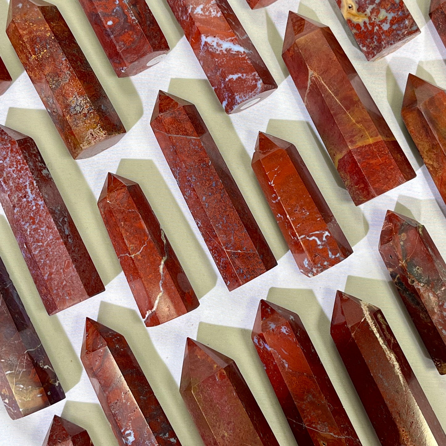 Red Warring Agate Point Wholesale Point