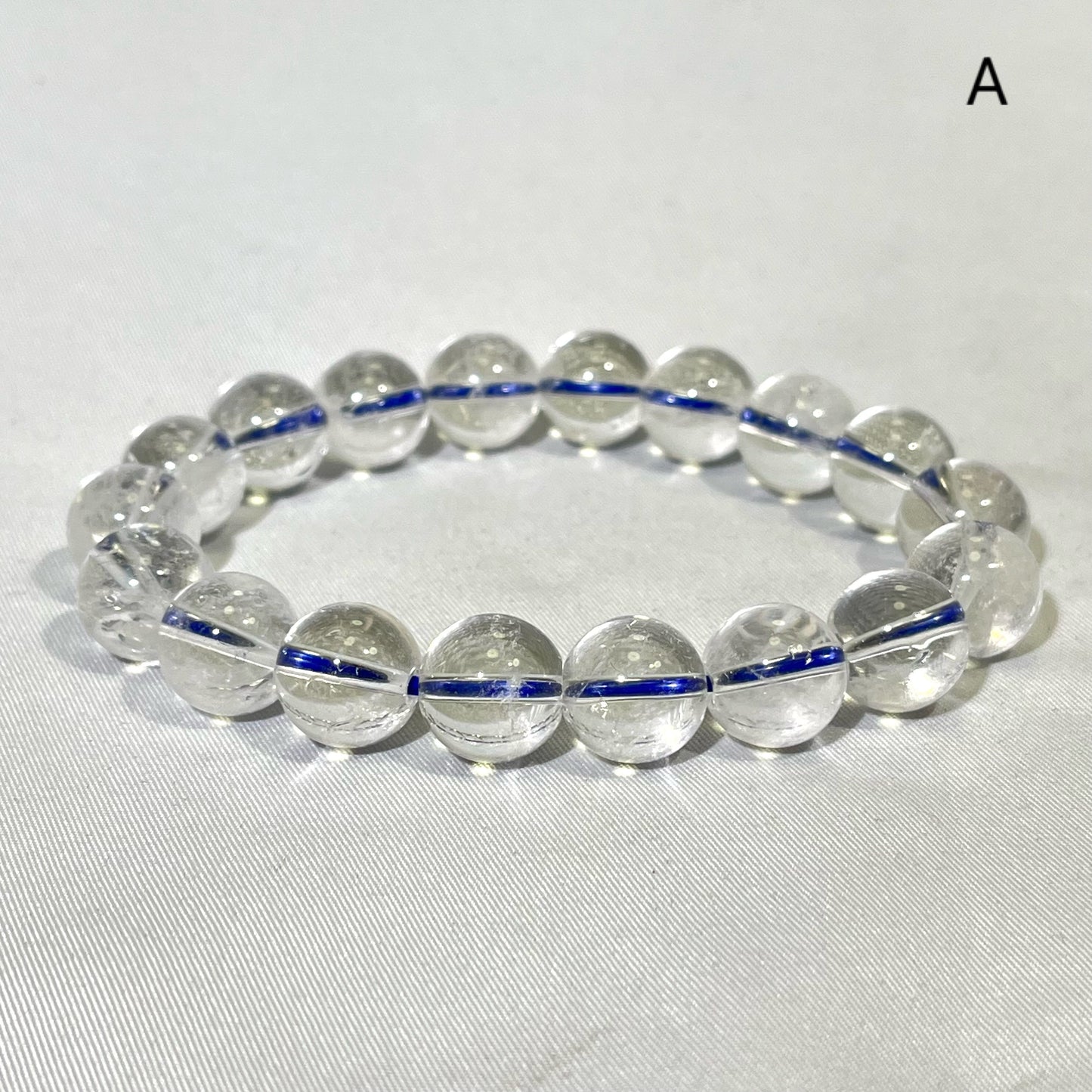 8-12mm Differnet Style Clear Quartz Bracelet