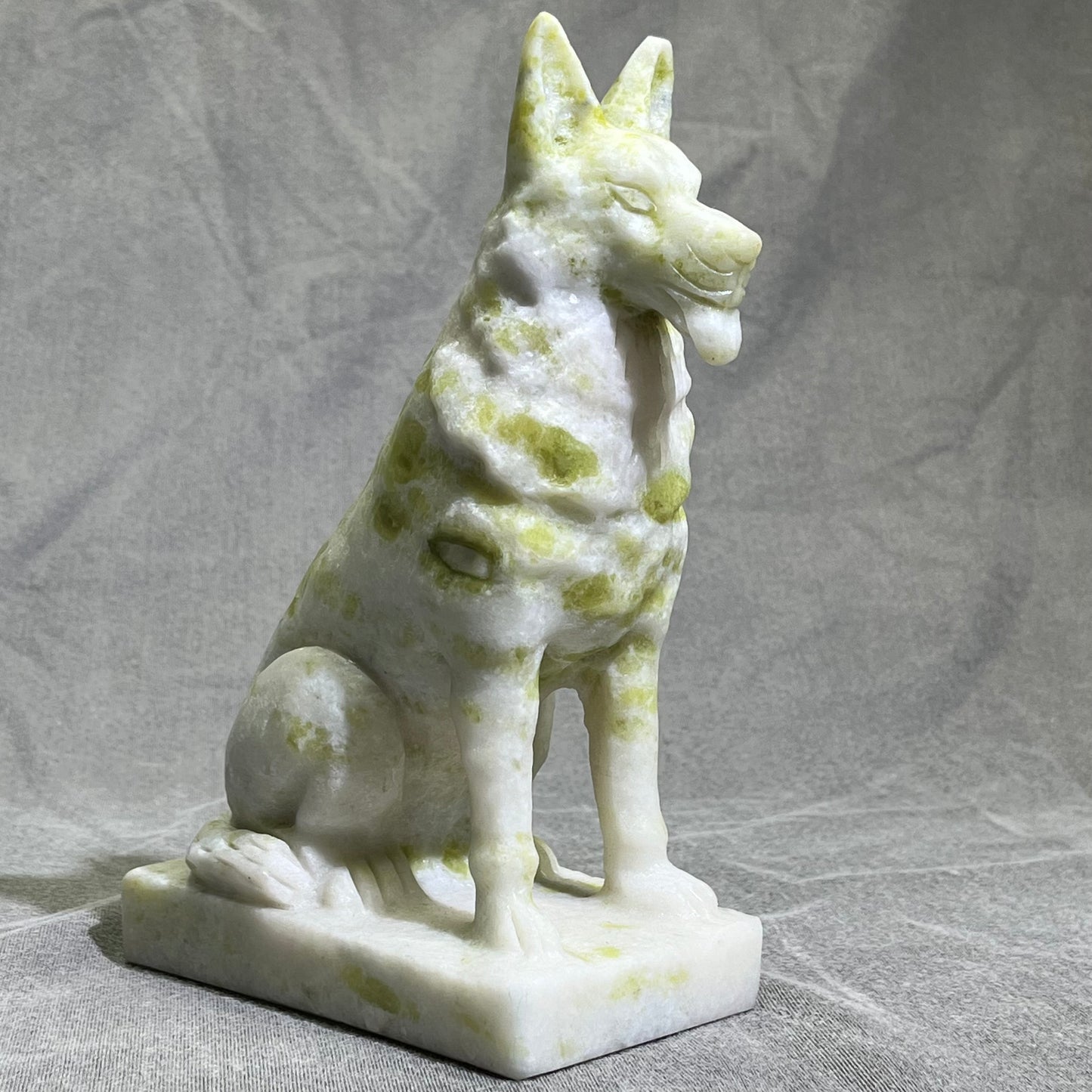 Jade Dog Carving