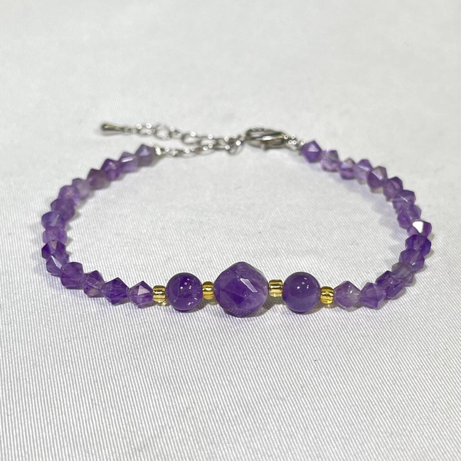 Amethyst Bracelet,Necklace,Bead