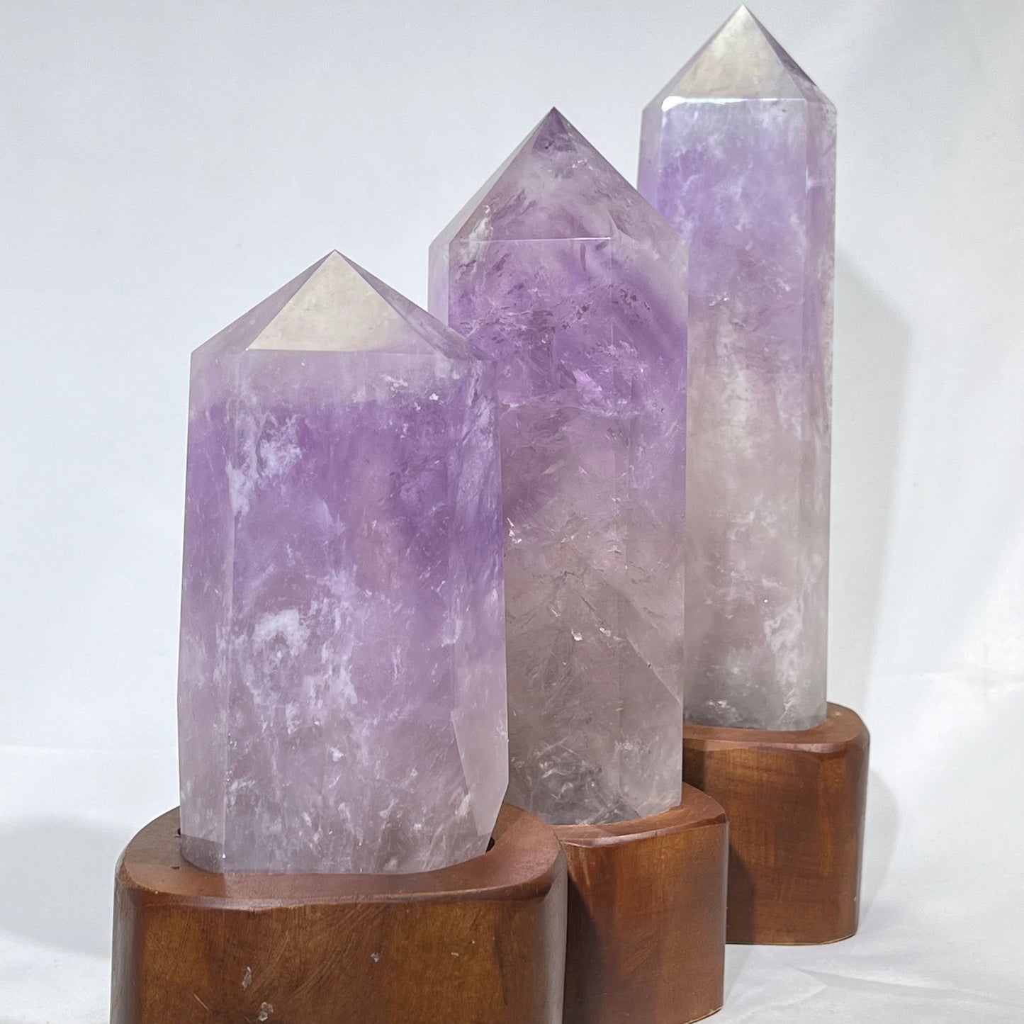 7-10' Amethyst Tower with Stand,Amethyst Point