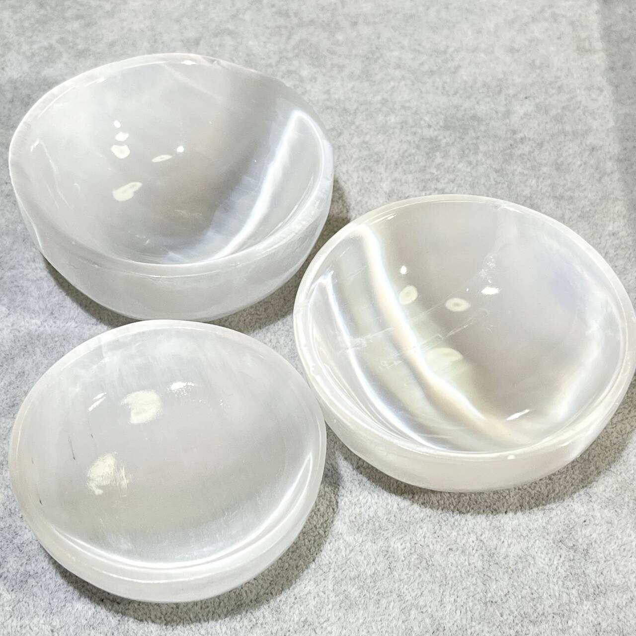 Selenite Candle and Bowl