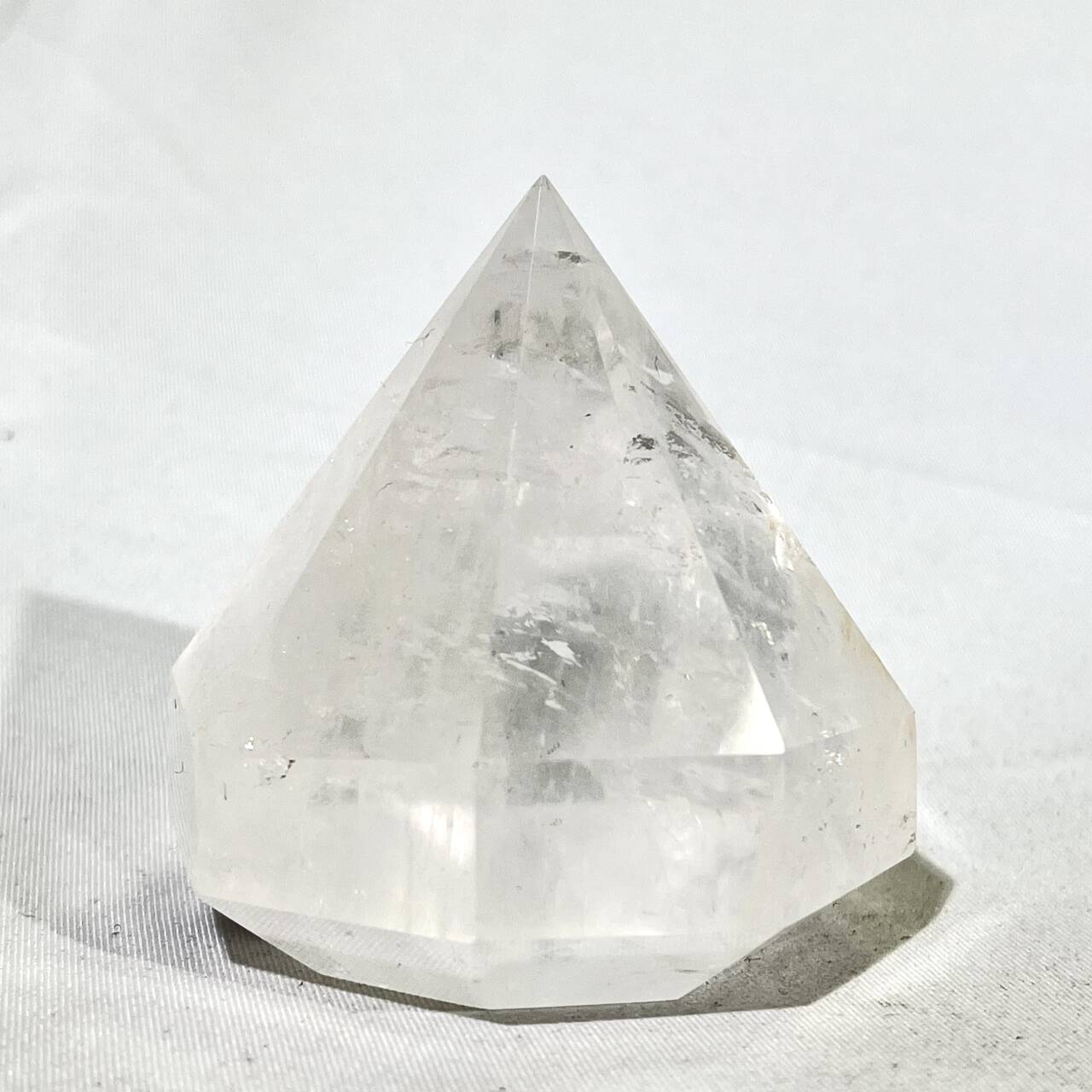 Clear Quartz Diamond Carving