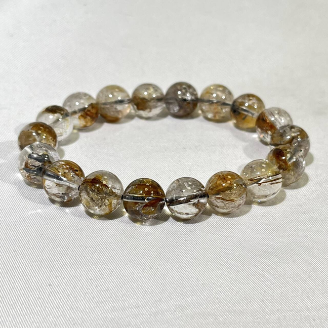 8.8-11mm Skeleton Herkimer Bracelet