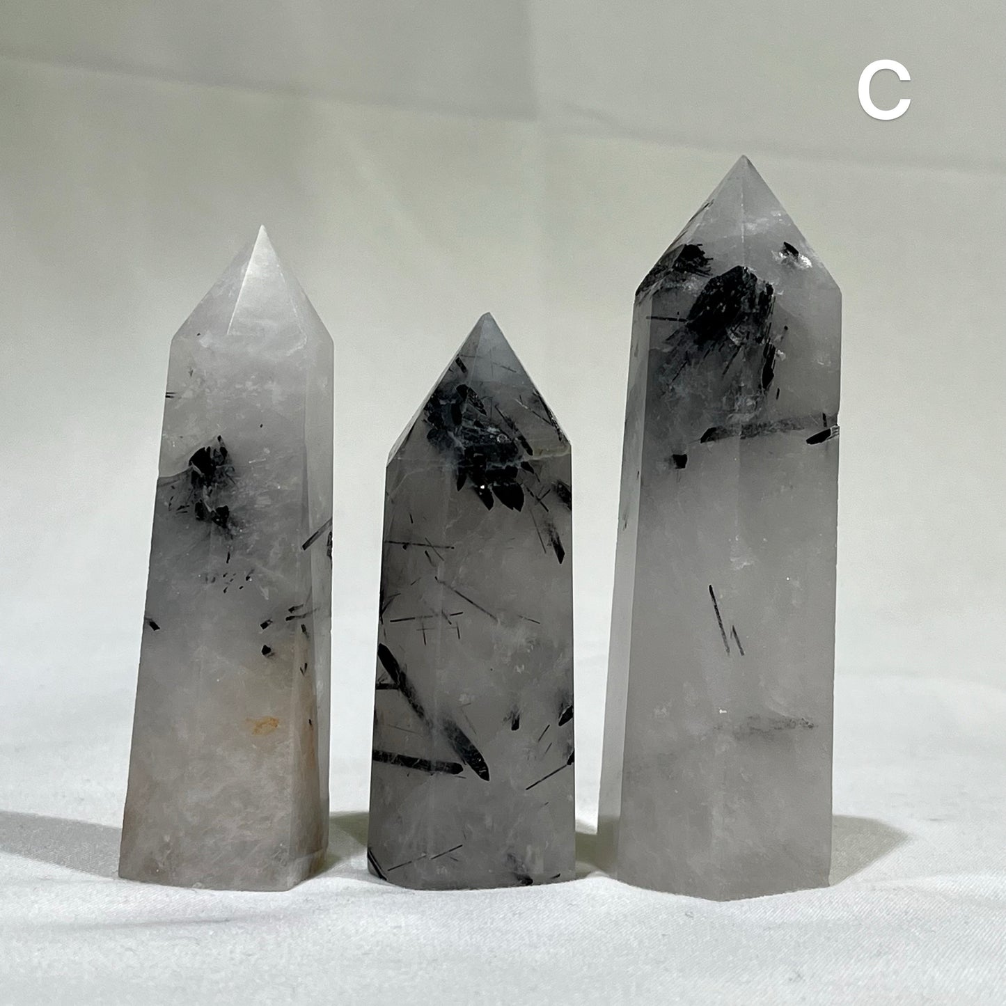 Black Tourmaline Tower Wholesale Point