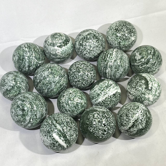 2.7-2.8' Qing Hai Jade Sphere