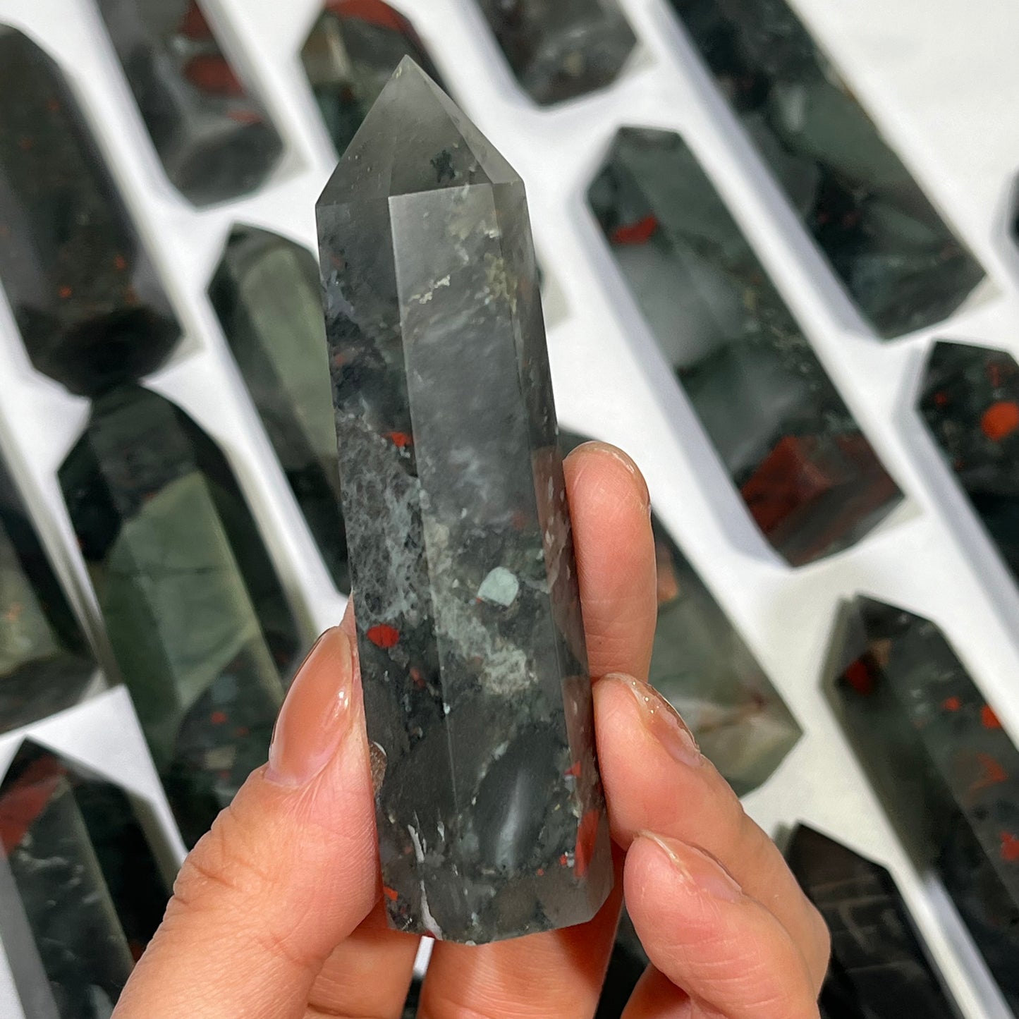 African Bloodstone Tower Wholesale Point