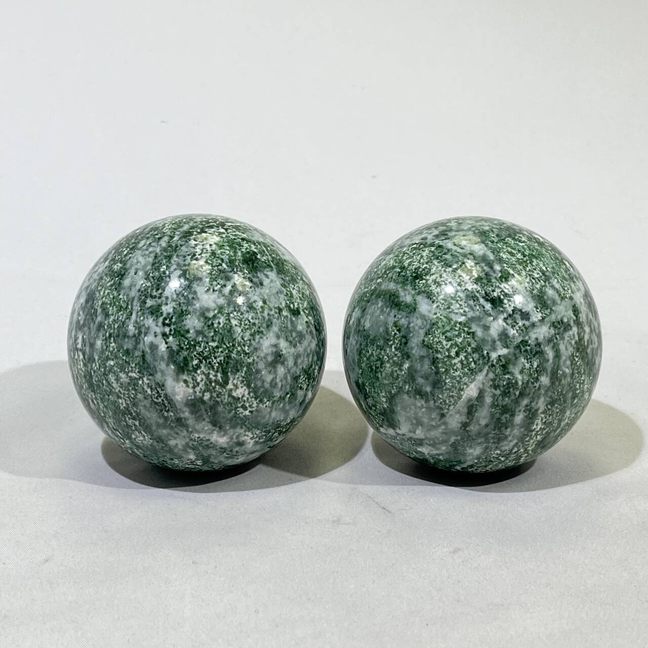 2.7-2.8' Qing Hai Jade Sphere