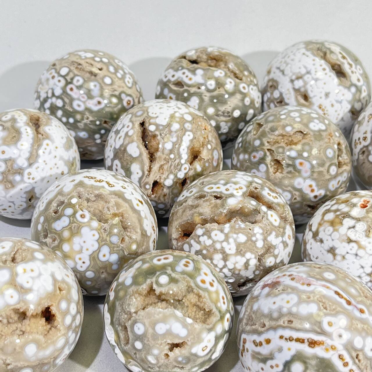 2-2.16' Old Mine Ocean Jasper Sphere