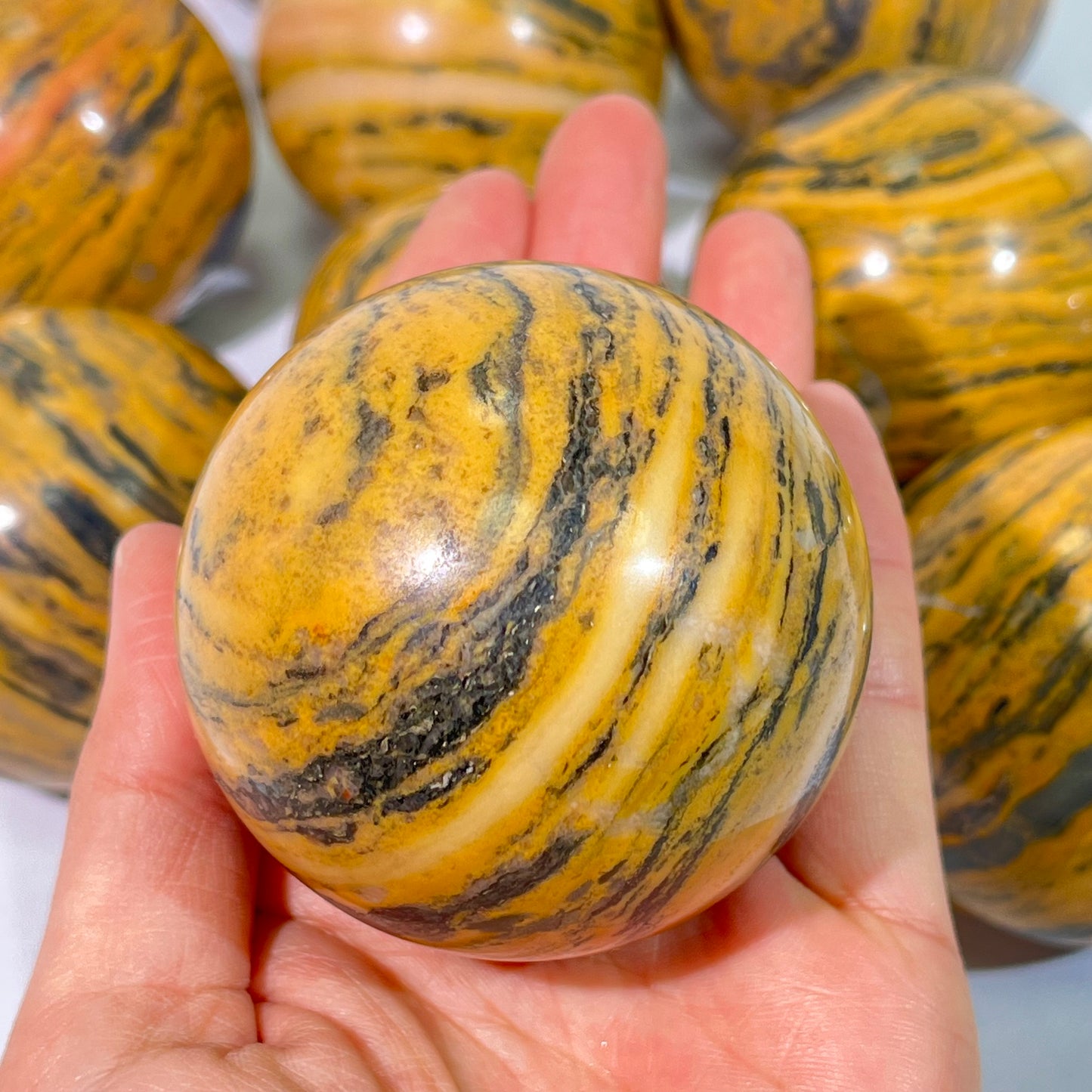 Tiger Agate Sphere