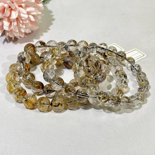 8.8-11mm Skeleton Herkimer Bracelet