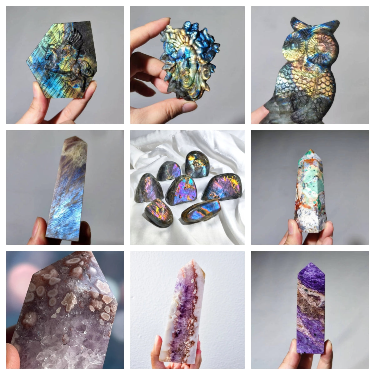 Live Product For Tiktok!L1-L100 Crystal Tower/Point