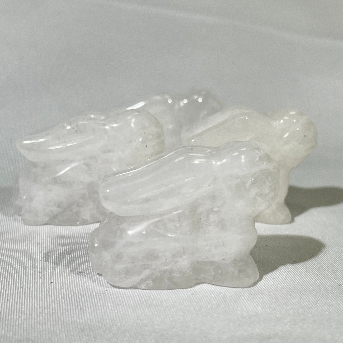 19 Types 1.5' Rabbit Crystal Carving