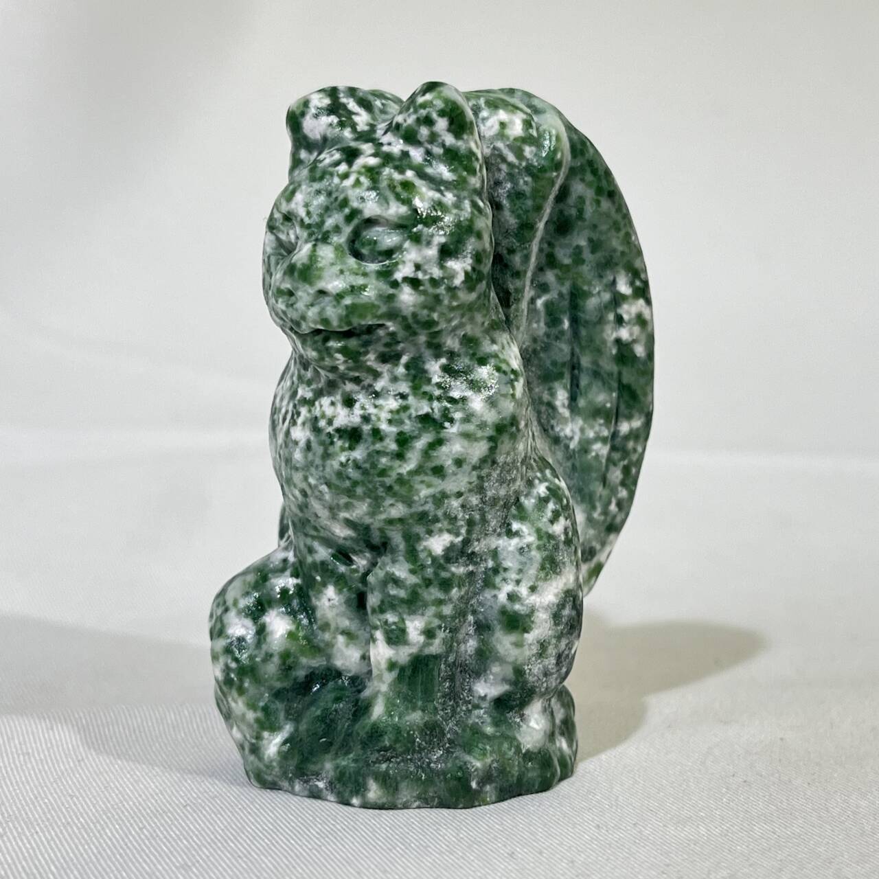 Differnet Material Angel Cat Carving