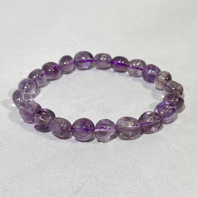 Amethyst,Charoite Freefrom Bracelet