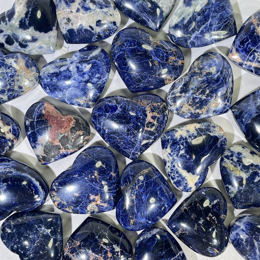 Sodalite Heart Wholesale Crystals