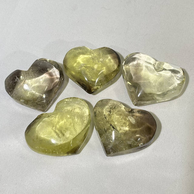 Citrine Heart Wholesale Crystal