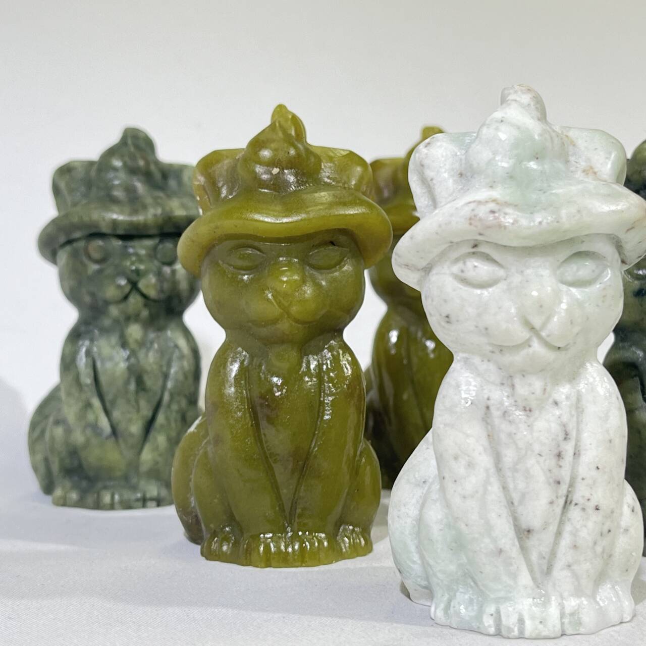 Jade Cat Carving