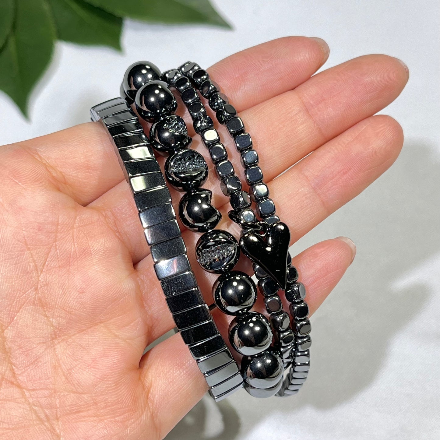Hematite Bracelet&Necklace
