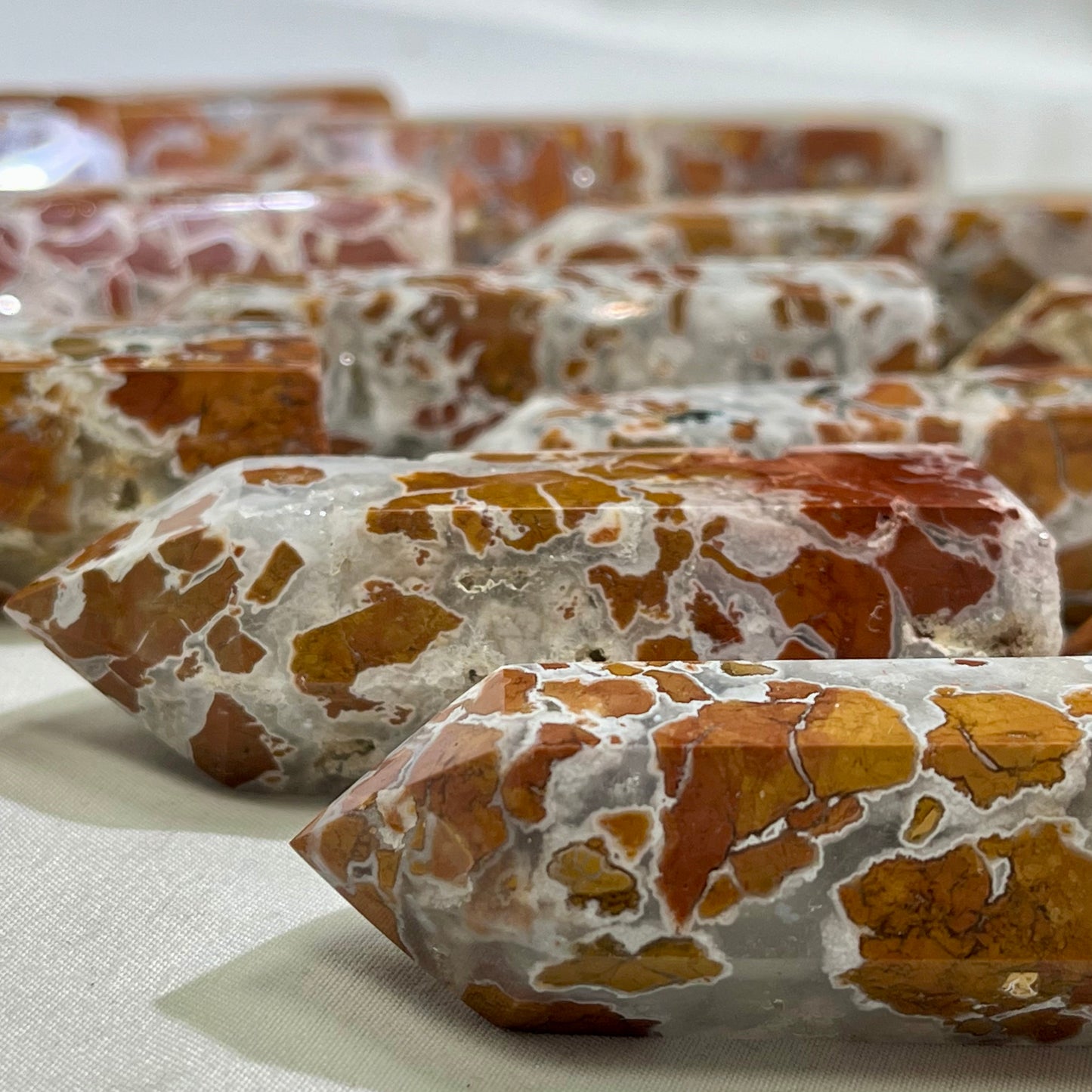 Indonesia Druzy Agate Tower Wholesale Point