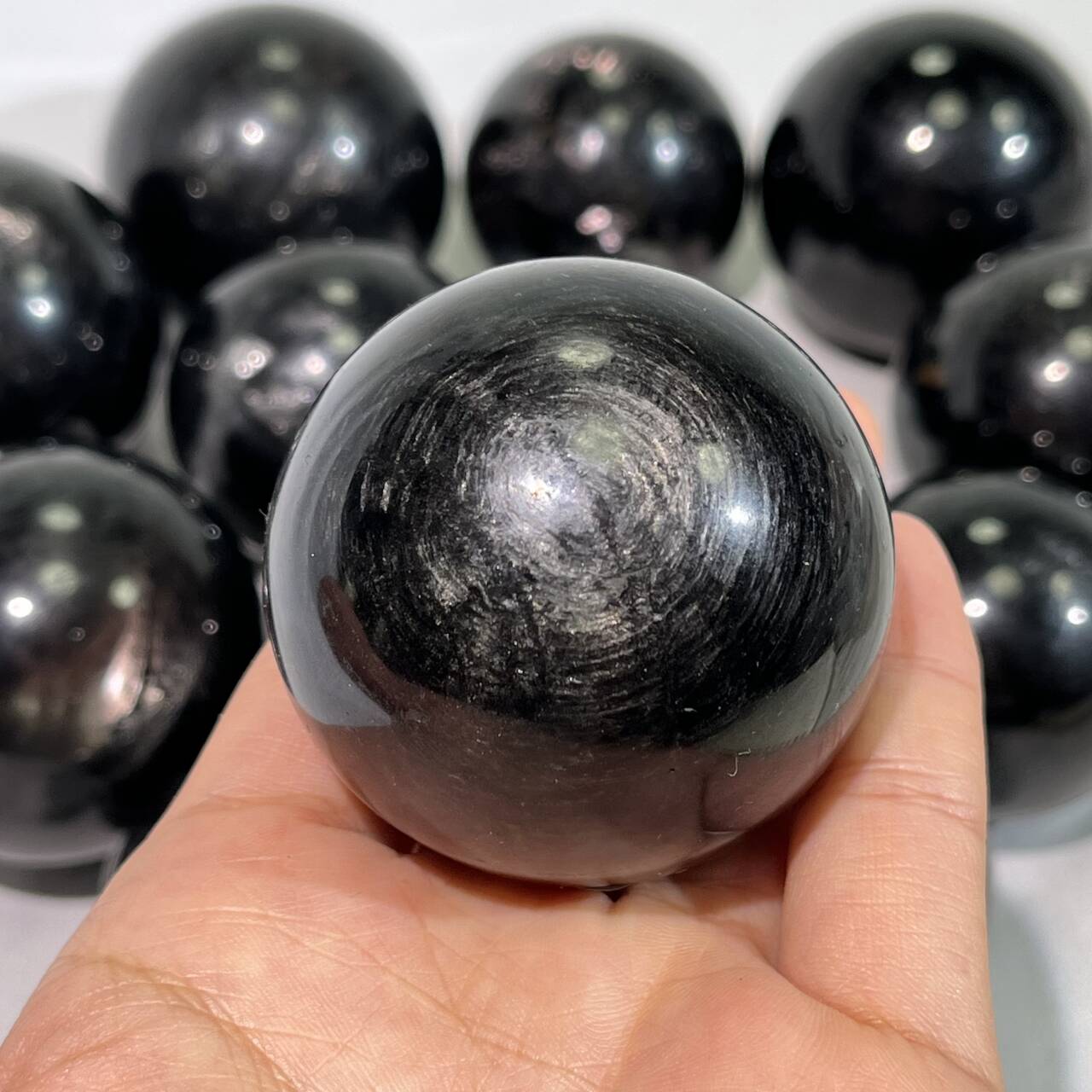 1.7-2.2' Hypersthene Sphere