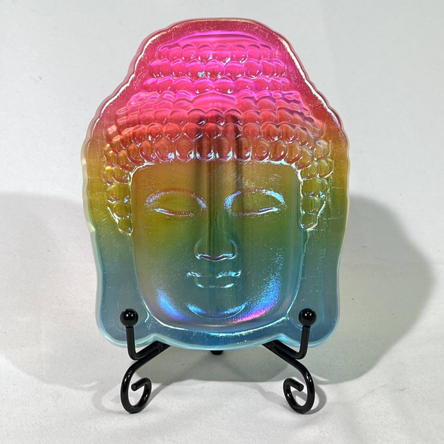 Aura Selenite Heart,Buddha Head Bowl,Fox Bowl Carving