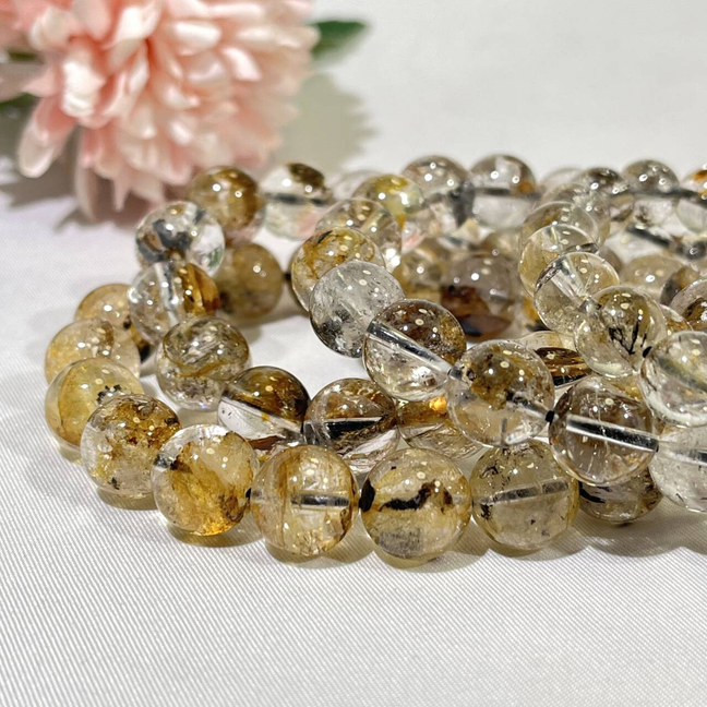 8.8-11mm Skeleton Herkimer Bracelet