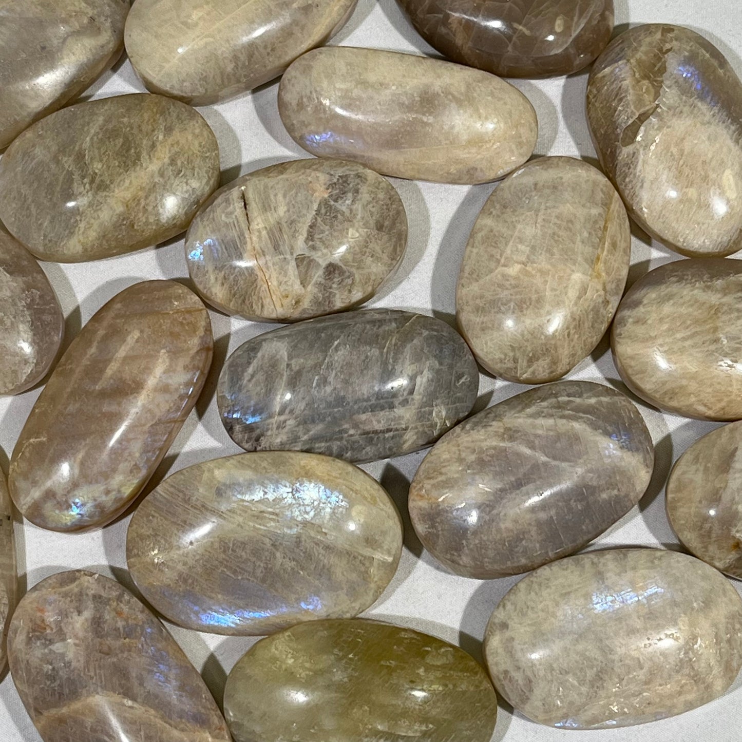 Peach Moonstone Palmstone Wholesale Crystal