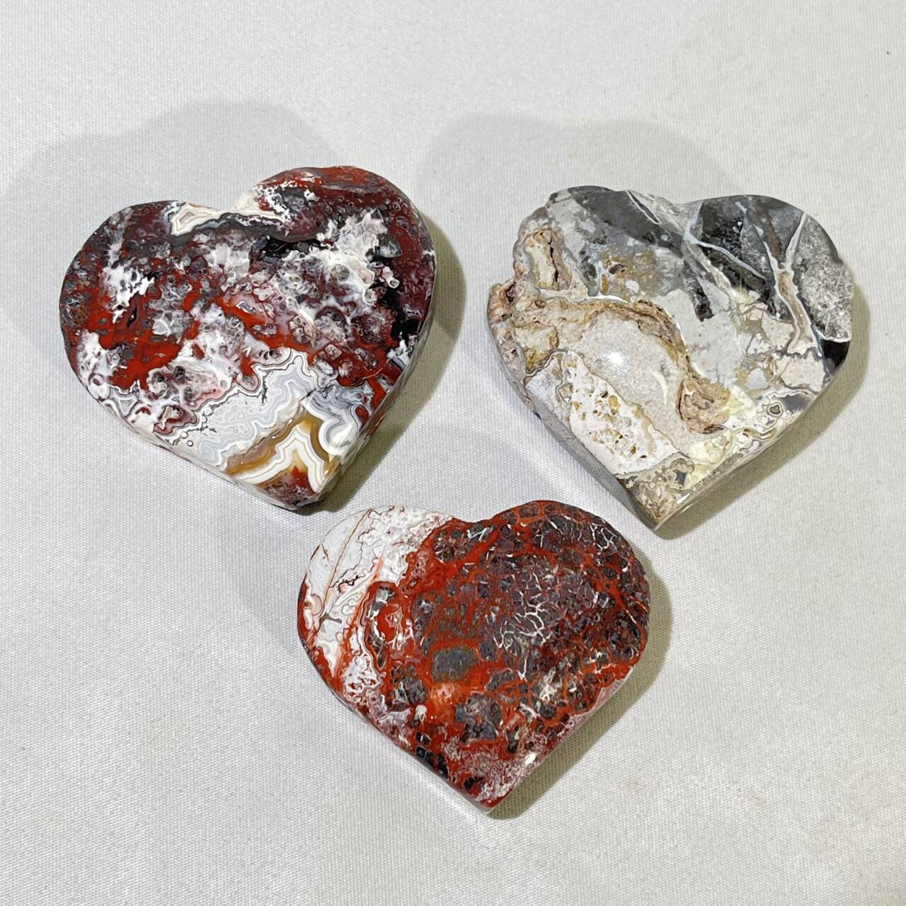 Mexico Crazy Agate Heart