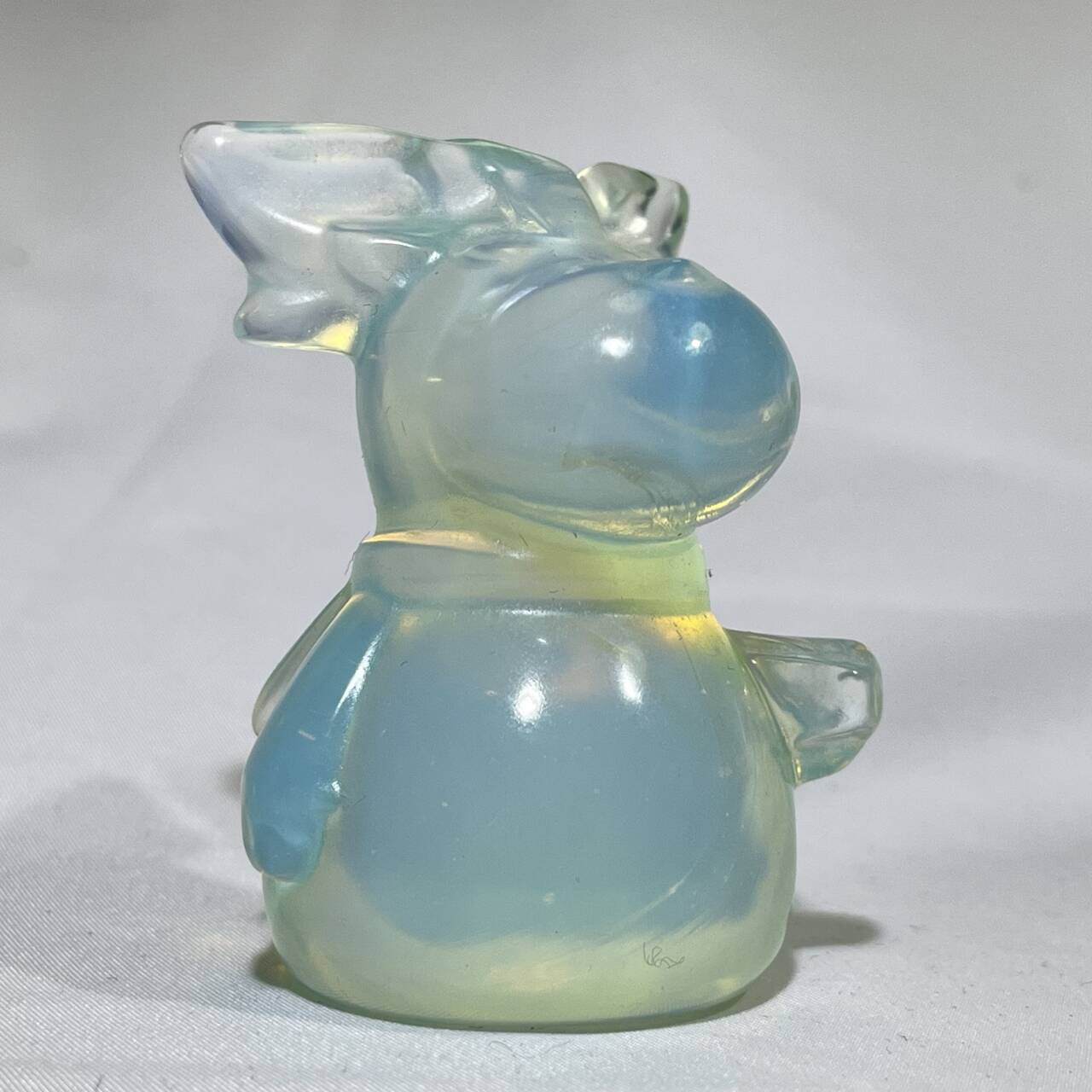 2.5’ Reindeer Opalite Carving Wholesale Crytstal