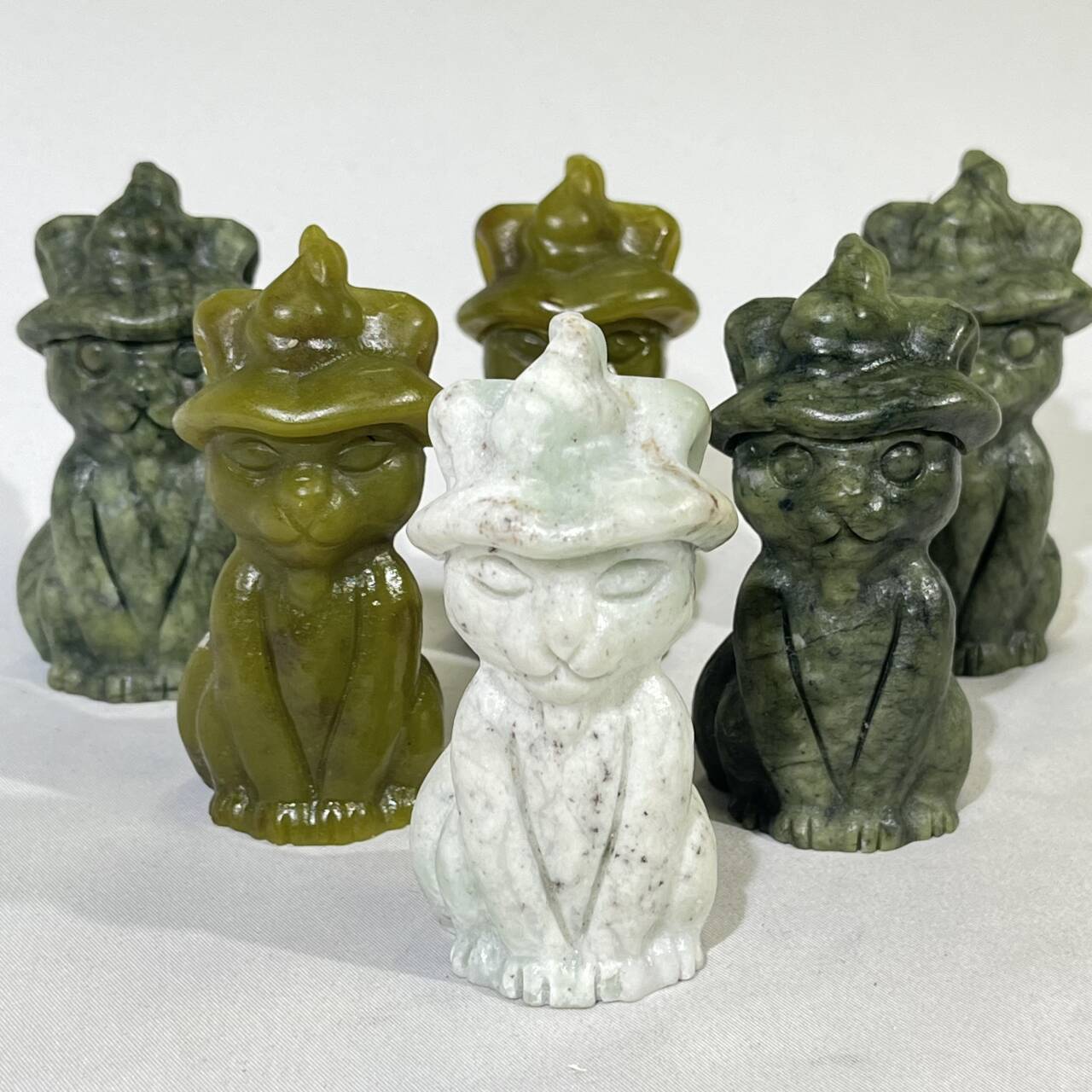 Jade Cat Carving