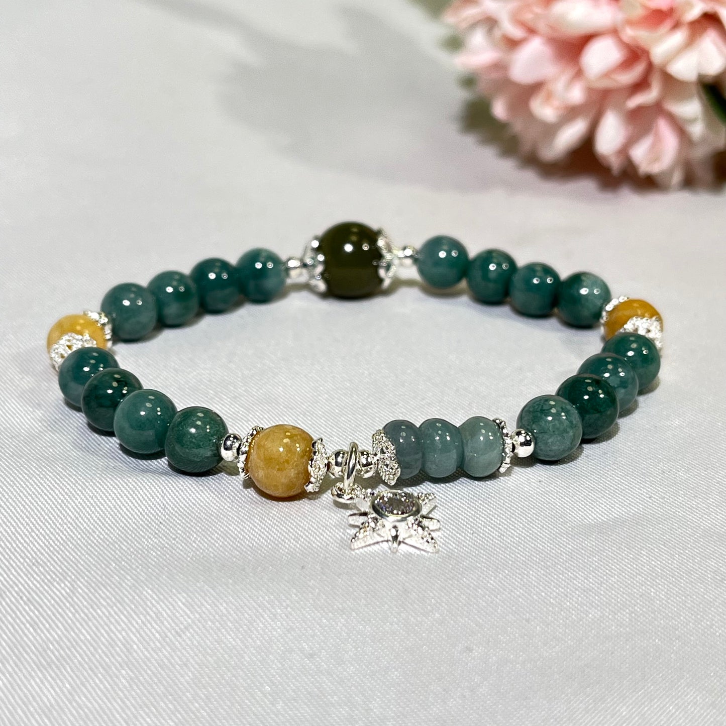 High Quality Jadeite,Green Emerald Mica,Phoenix Pine,Malachite,Turquoise Bracelets