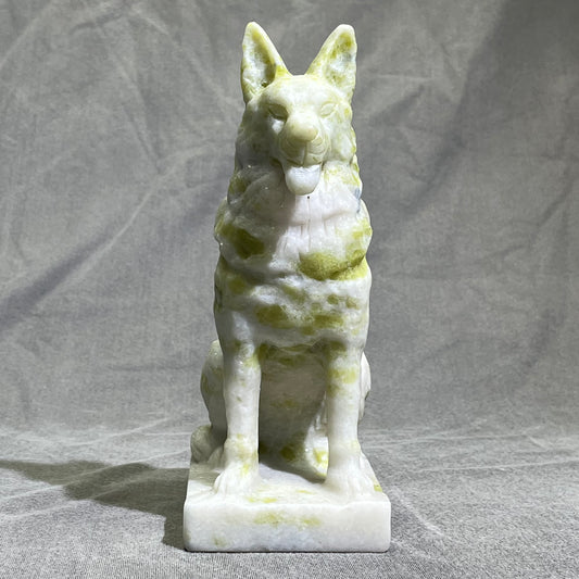 Jade Dog Carving