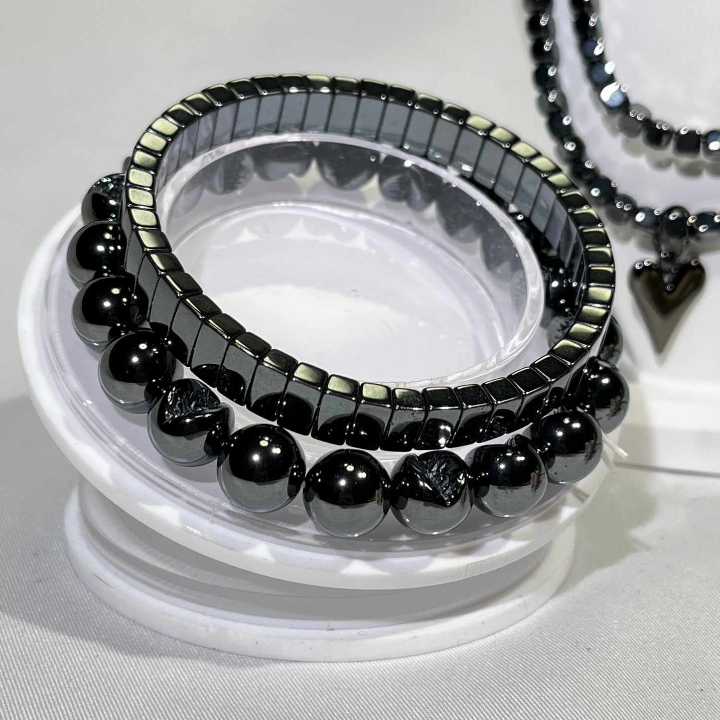 Hematite Bracelet&Necklace