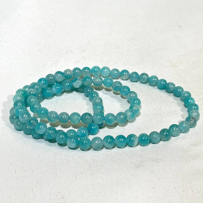 Amazonite High Quality 3-loop Bracelet,Necklace/Bead