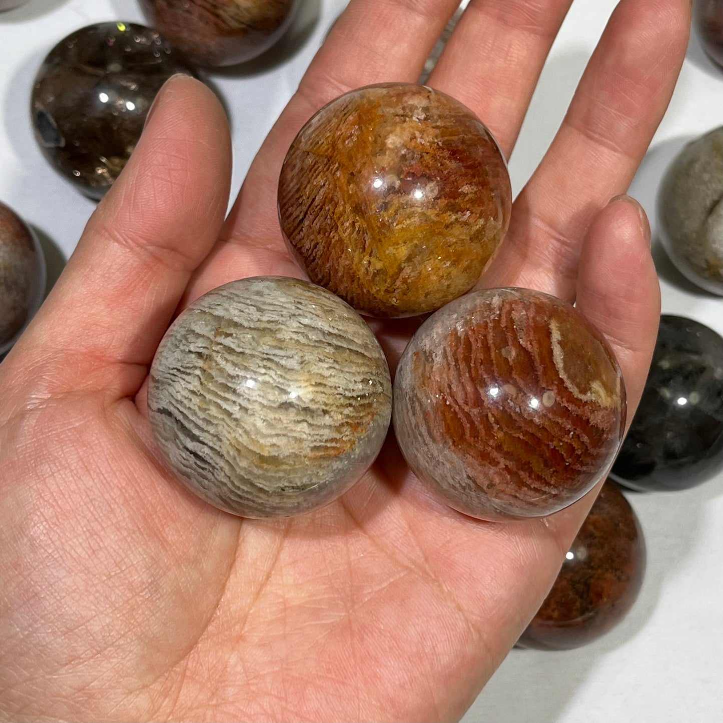 34-36mm Thousand-Layer Garden Sphere Crystal Wholesale