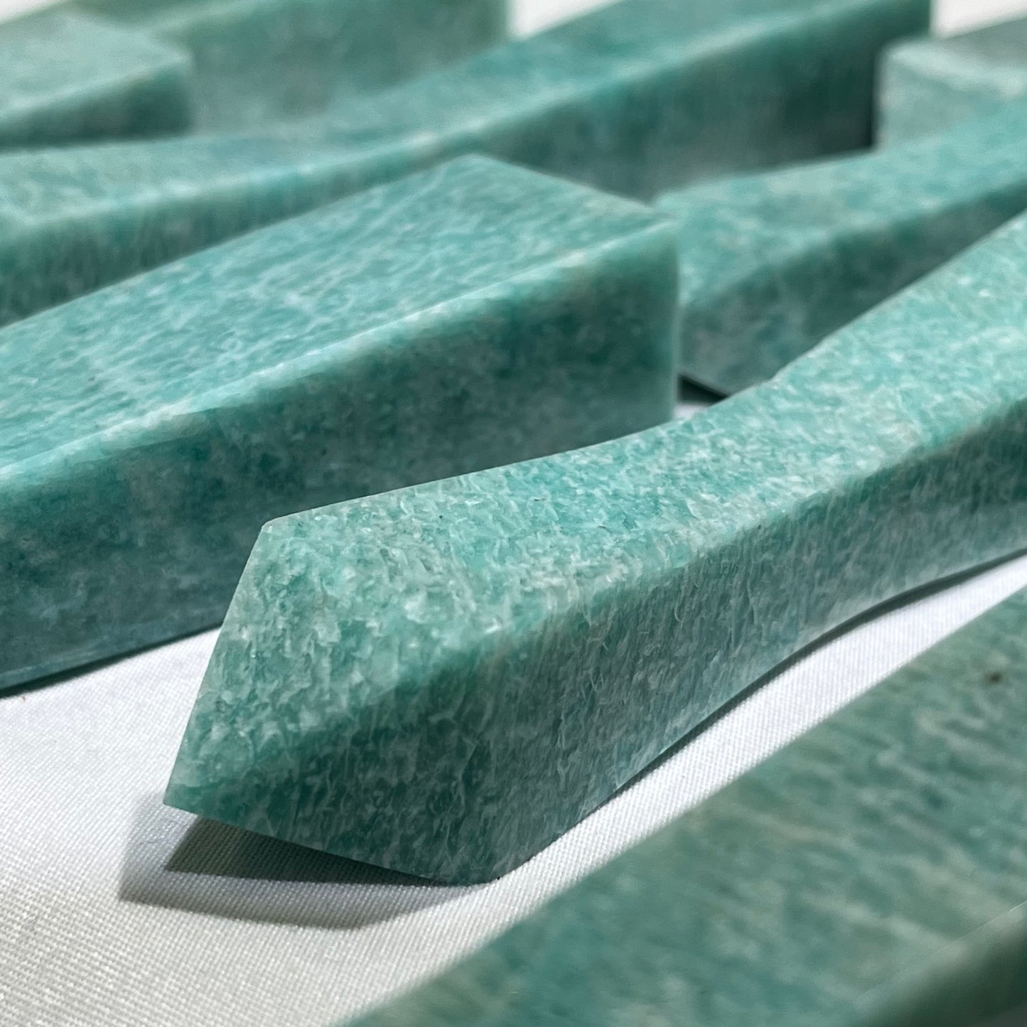 Amazonite Tower Crystal Wholesale Point