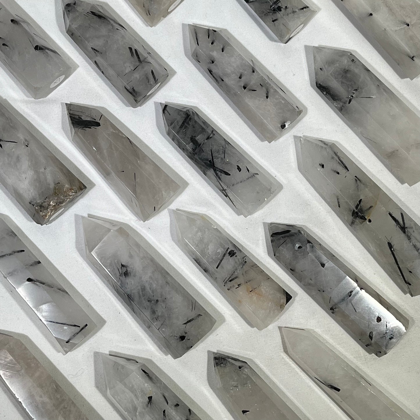 Black Tourmaline Tower Wholesale Point